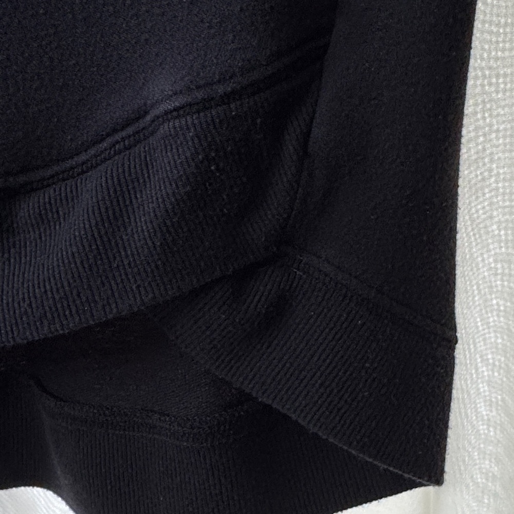 Athleta Black Long Sleeve Sweatshirt/Sweater M - Picture 4 of 6